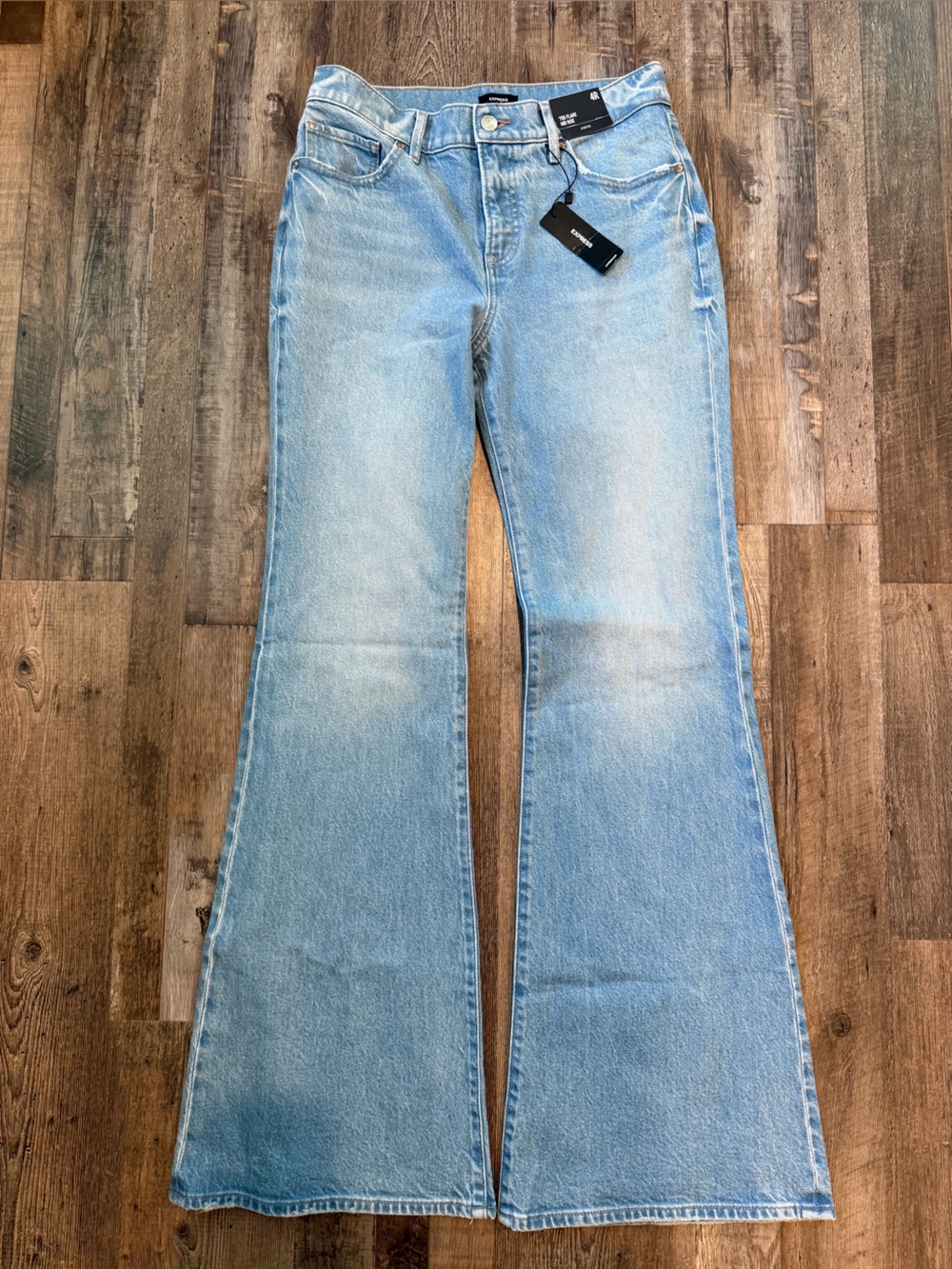 ‘70s Flare Mid Rise Jeans